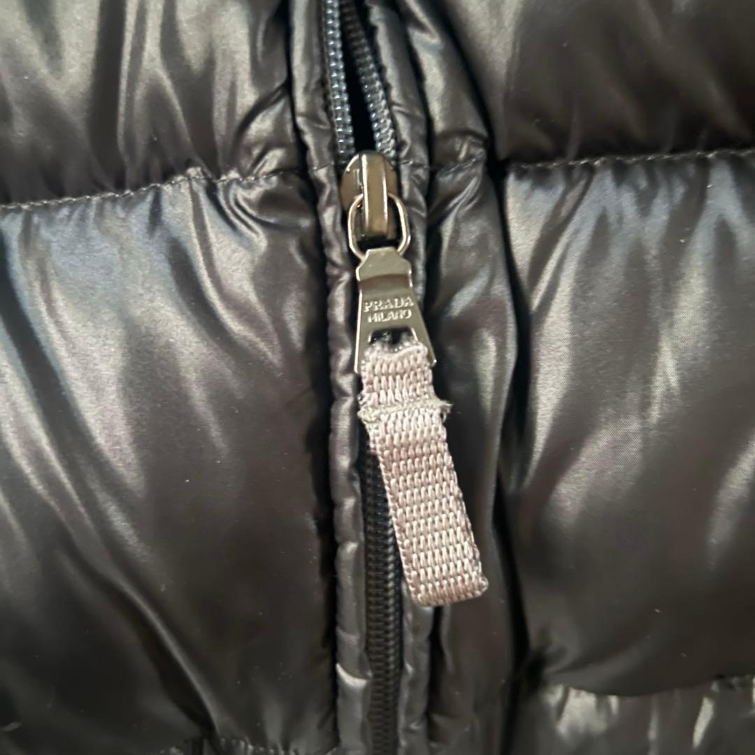 【⭐️超希少⭐️】PRADA プラダ　ダウンジャケット　黒　ブラック　M