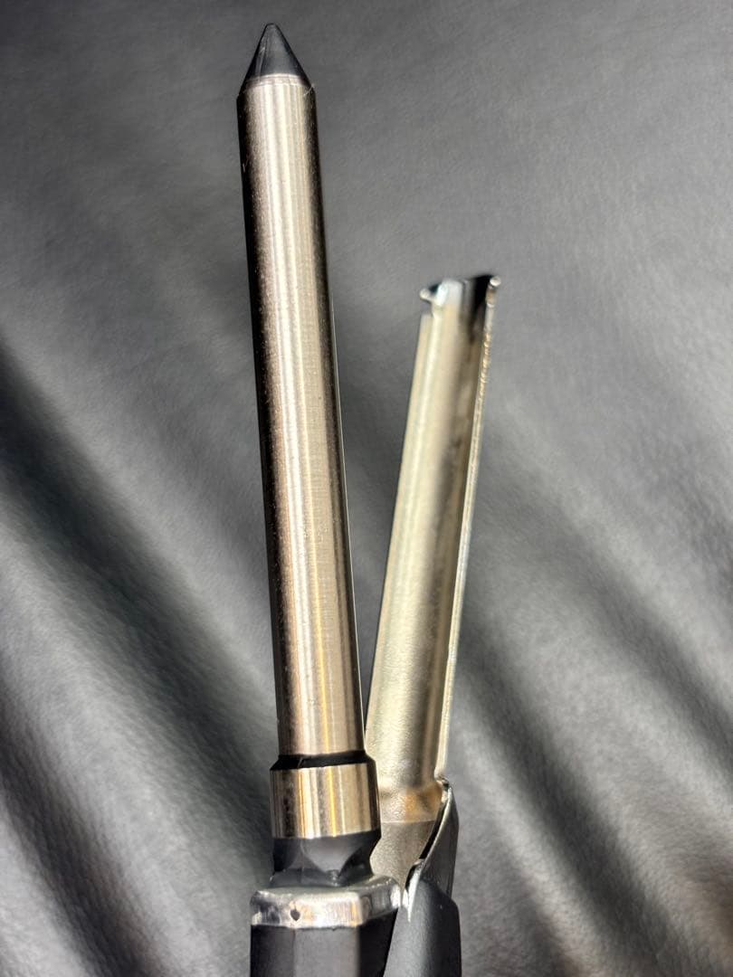 未使用品　LENZ α-8φレンツアイロン　丸8ミリアイロン　理容アイロン