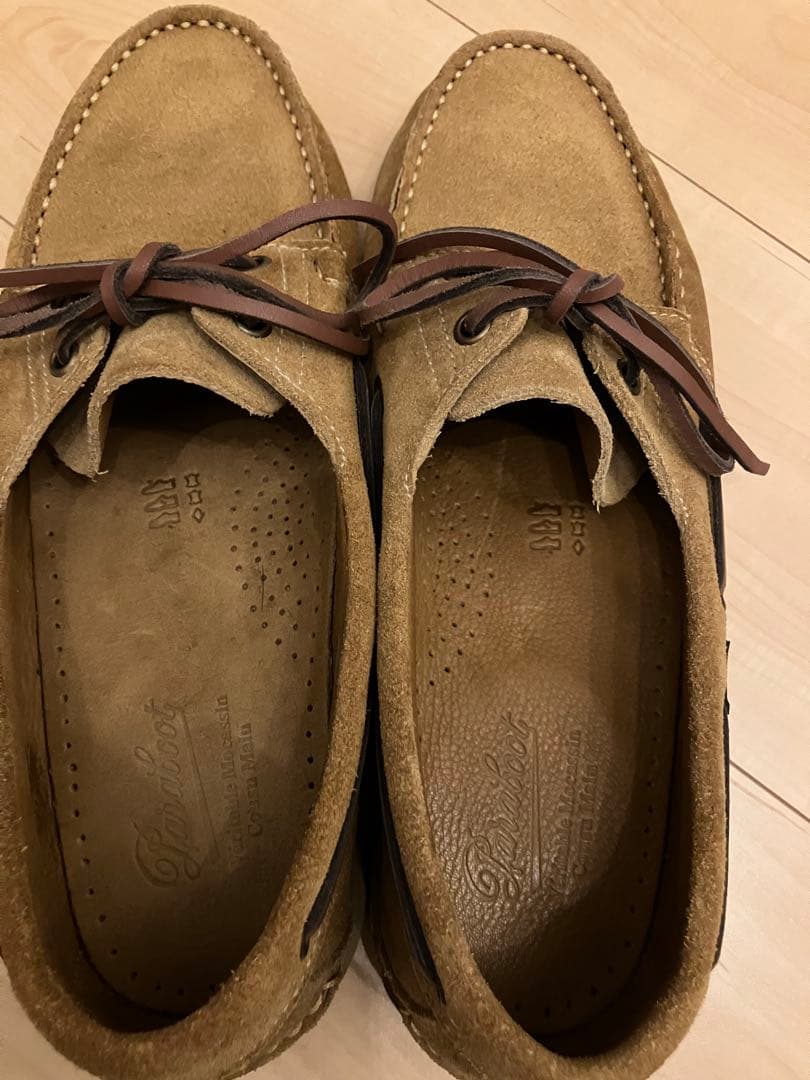 Paraboot BARTH パラブーツ バース デッキシューズ ベージュ