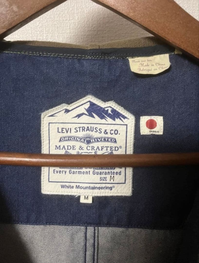 white mountaineering×Levi's モッズコート