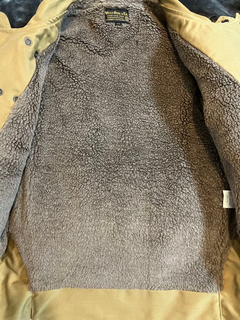 【美品】WESTRIDE ウエストライド ナパ　napa ベスト　裏ボア