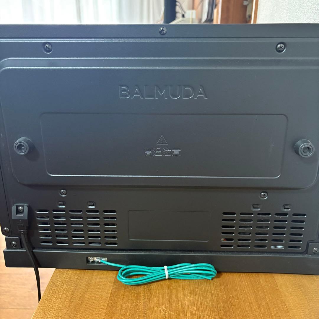 【ジャンク品】美品BALMUDA K04A-BK オーブンレンジ（匿名配送）