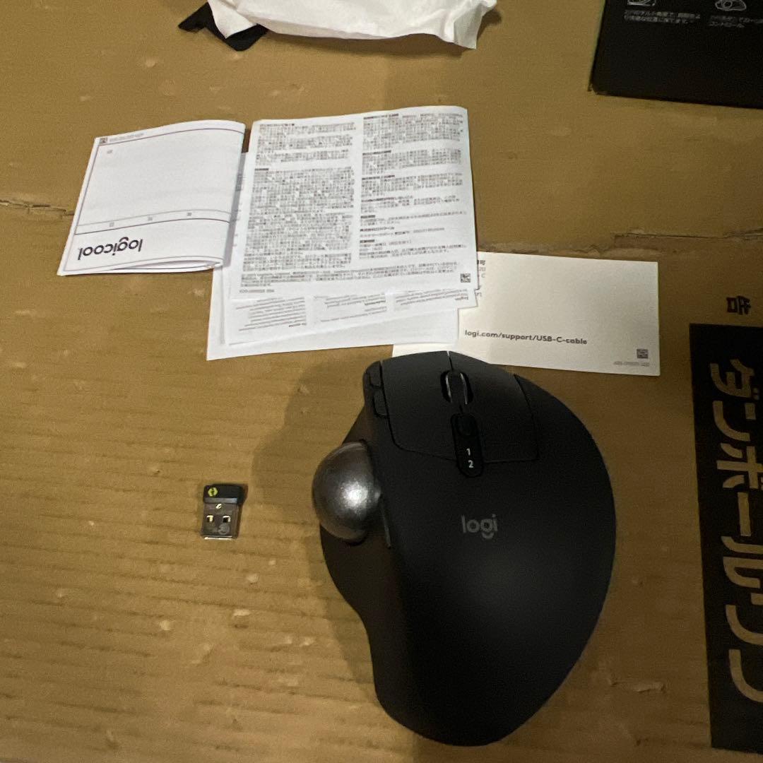 ロジクール トラックボール マウス MXTB2d MX ERGO S