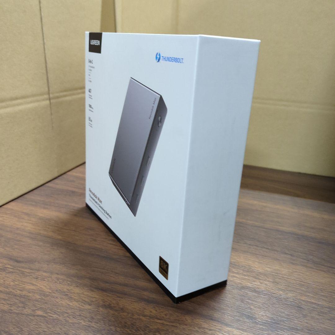 UGREEN Thunderbolt 4ドッキングステーション 8-in-1新品