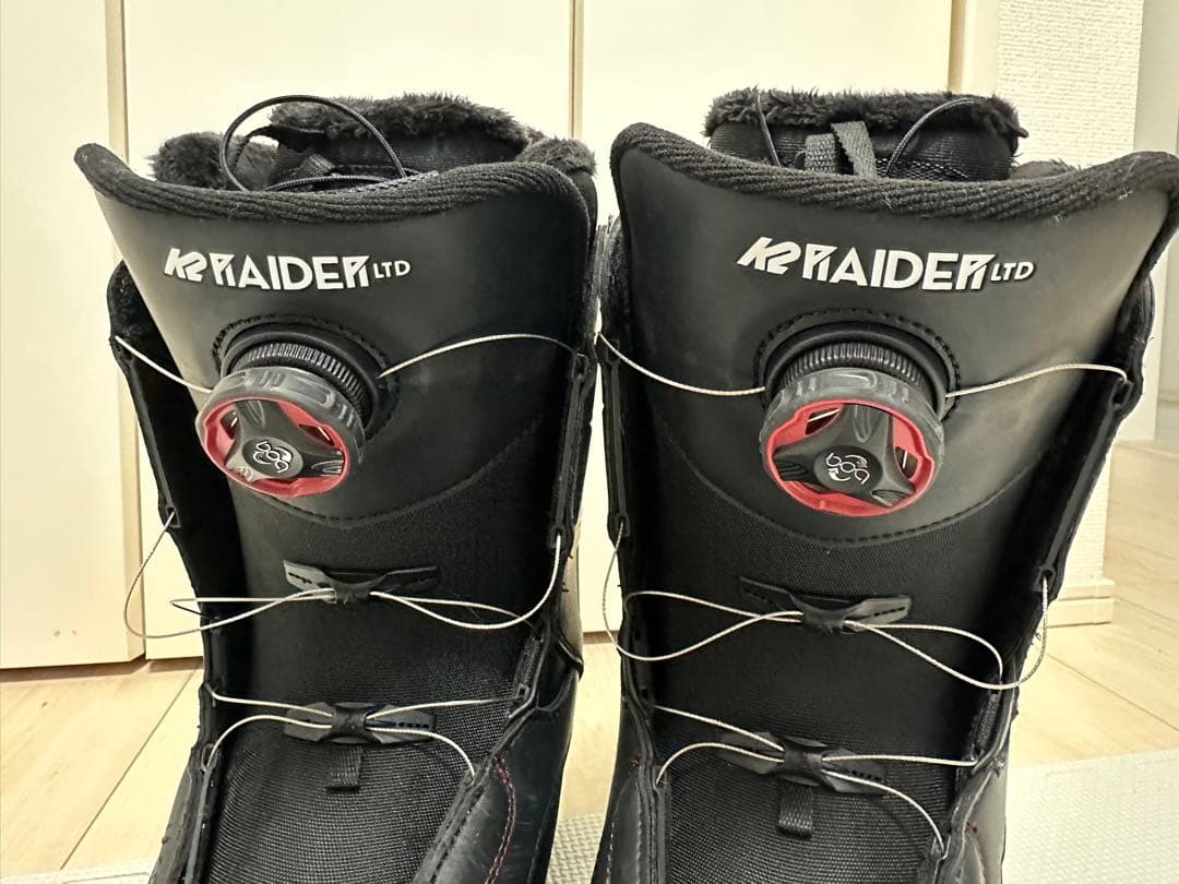【美品】K2 RAIDER LTD BOAスノーボードブーツ 27.0cm