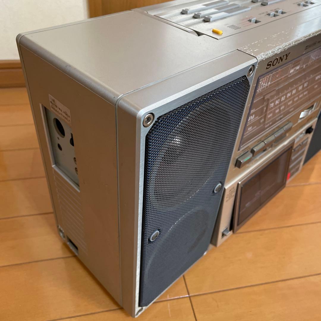 【ジャンク】SONY CFS-F40 ラジカセ FM/AMカセットプレーヤー