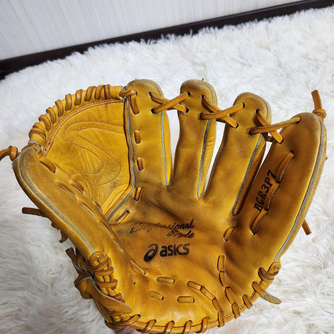 アシックス ダルビッシュ有モデル 限定モデル asics 投手用 軟式グローブ