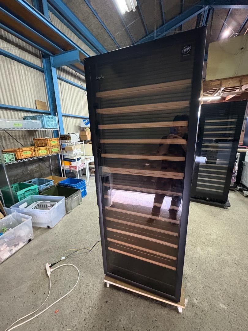 Artevino ワインセラー FV270GSP-L 579L ガラス扉 大型