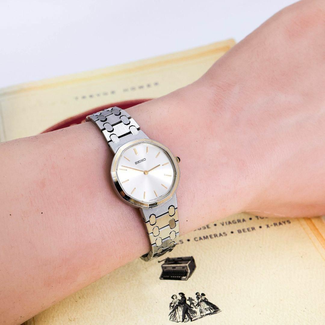 稼働 SEIKO アシエ ジェラルド ジェンタ 腕時計 オクタゴン 1263