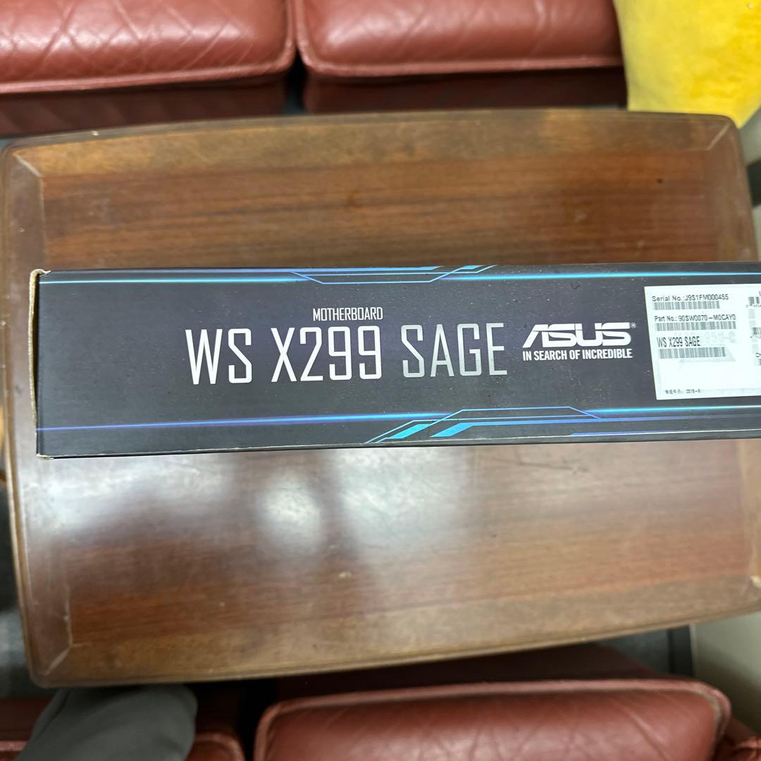 ASUS Intel X299搭載 マザーボード WS X299 SAGE