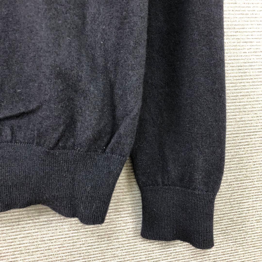 PEARLY GATES ロゴ 長袖ニット 4 ブラック