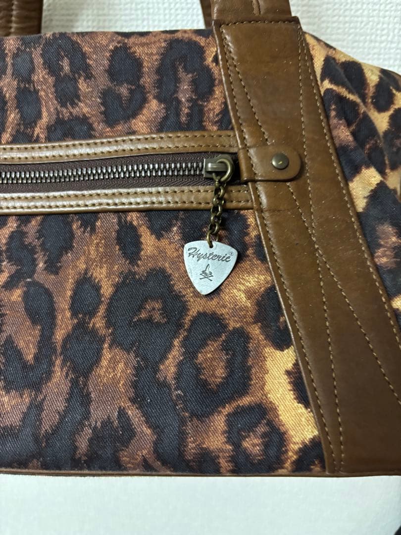 ヒステリックグラマー ヒョウ柄 ボストンバッグ