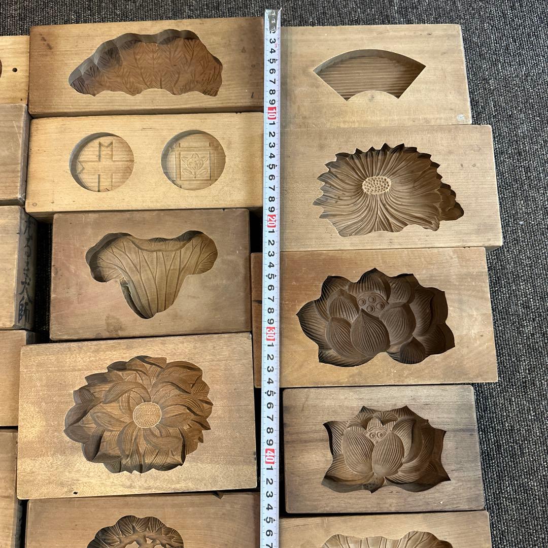 おこしもの木型　おこし型　おしもん型　お雛菓子　22点