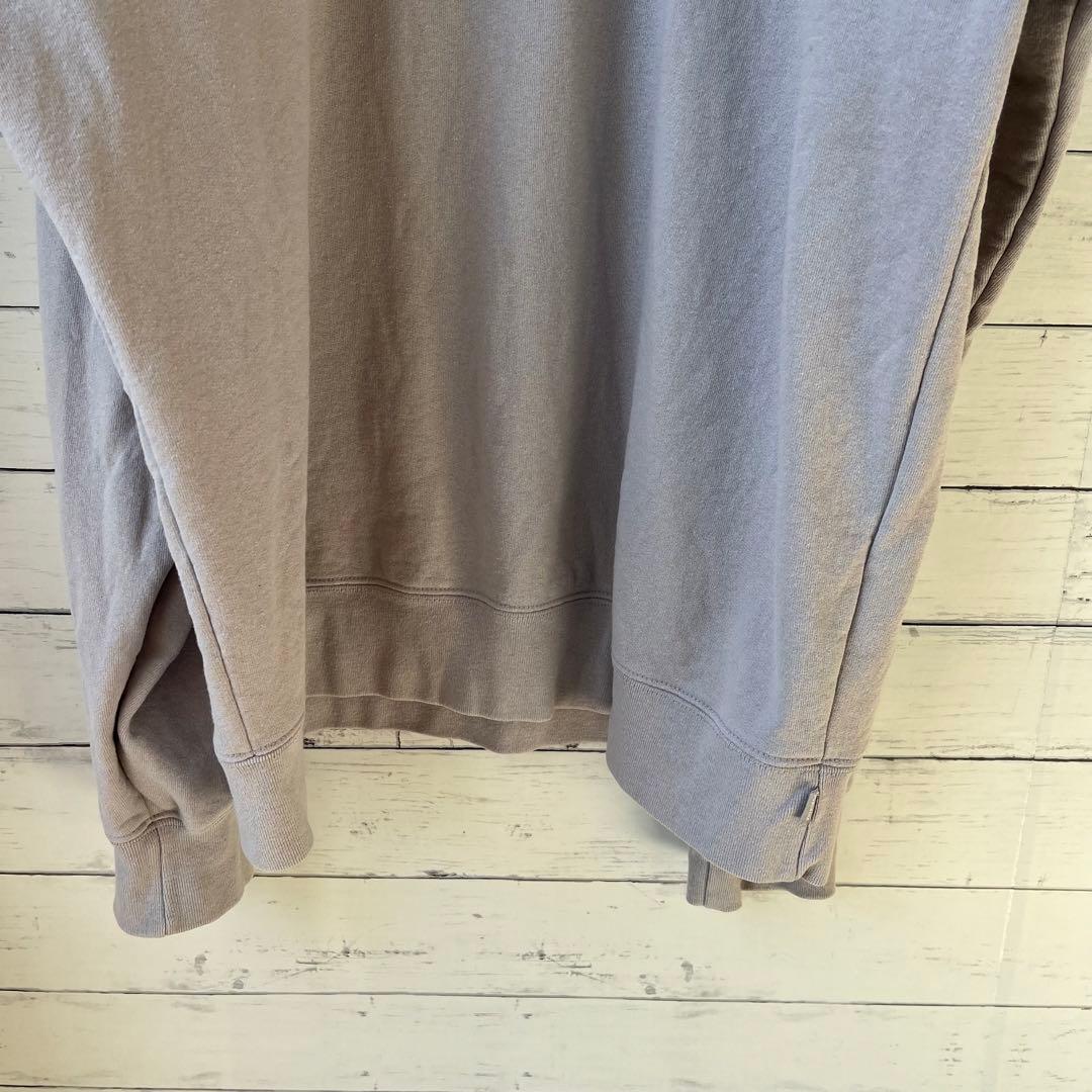 【XXL相当】シュプリームスウェット【グレー】ワンポイントロゴ⭐︎トレーナー