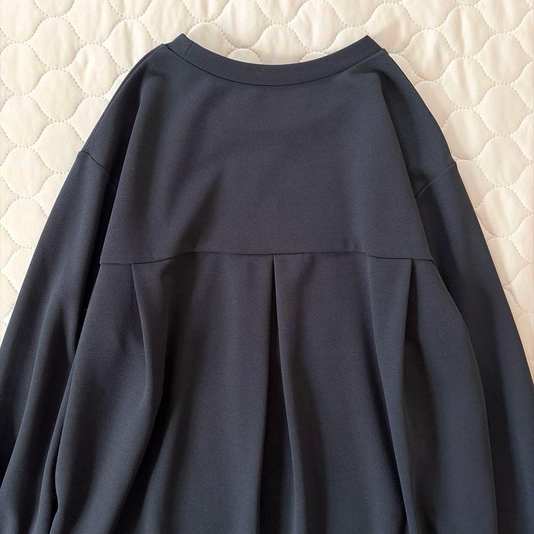 【美品】BEARDSLEY Tブラウス　サイズ0 ダークグレー