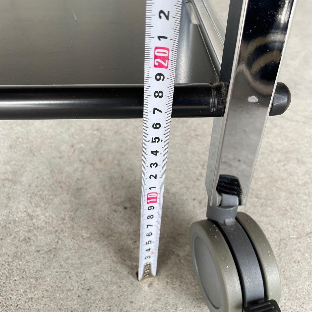 ステンレスワゴン 医療用 ブラック