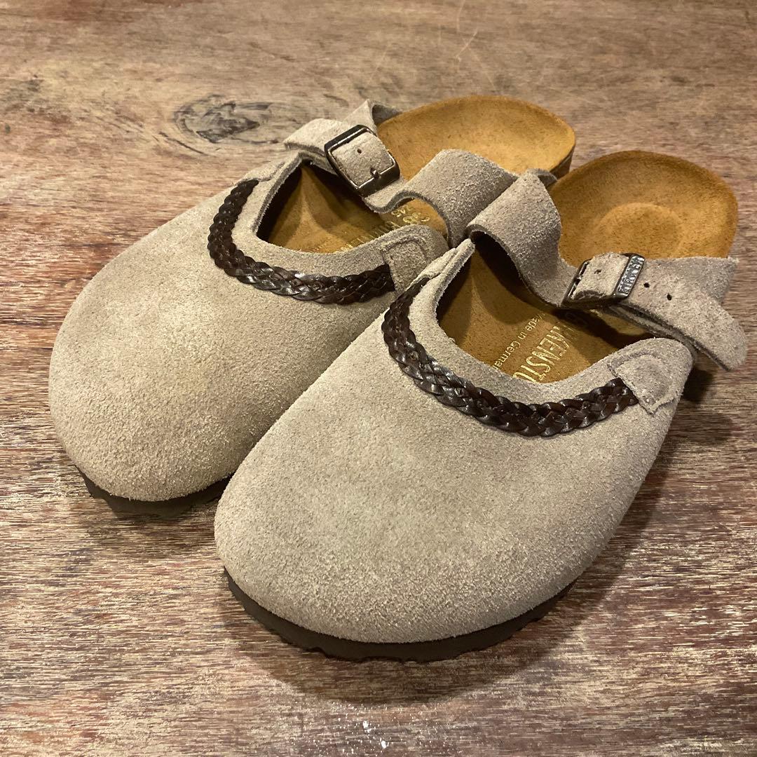 極美品！ビルケンシュトック レアモデル 廃盤 スエード ベルト サンダル