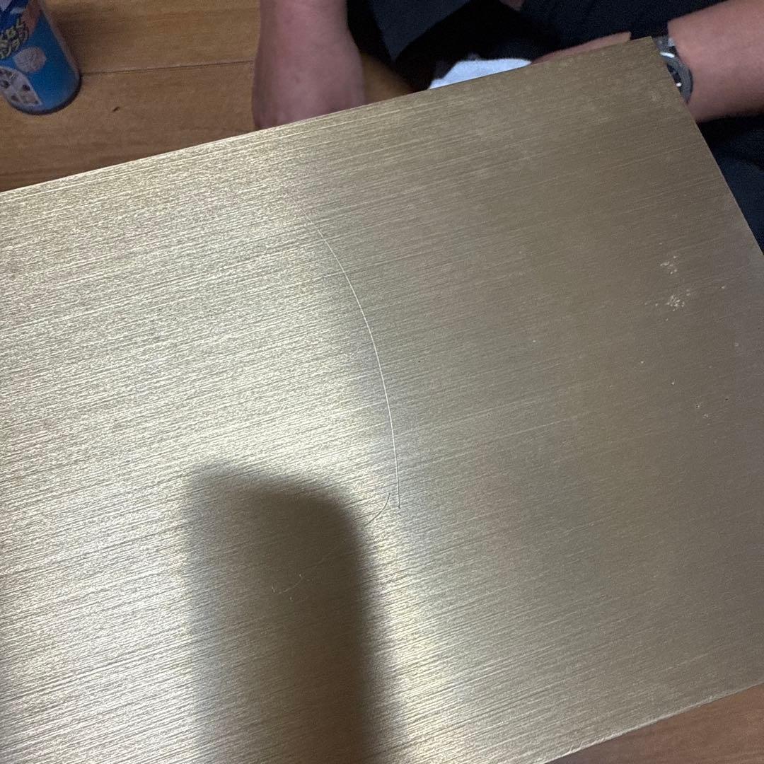 Citizen ゴールド 置時計 ガラスケース付き