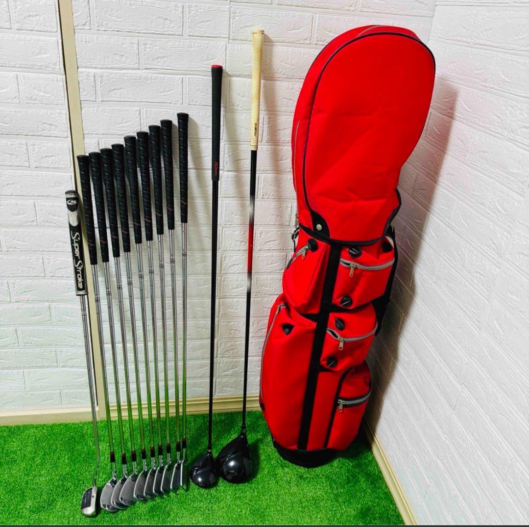 【大人気】キャロウェイ プラムスプリング メンズ ゴルフクラブ 初心者 セット