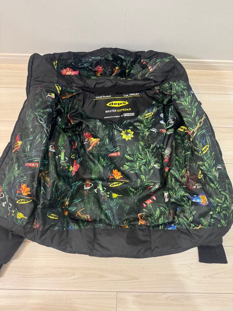 最終値下げ　deps×スクエア限定ダウンジャケット　サイズM