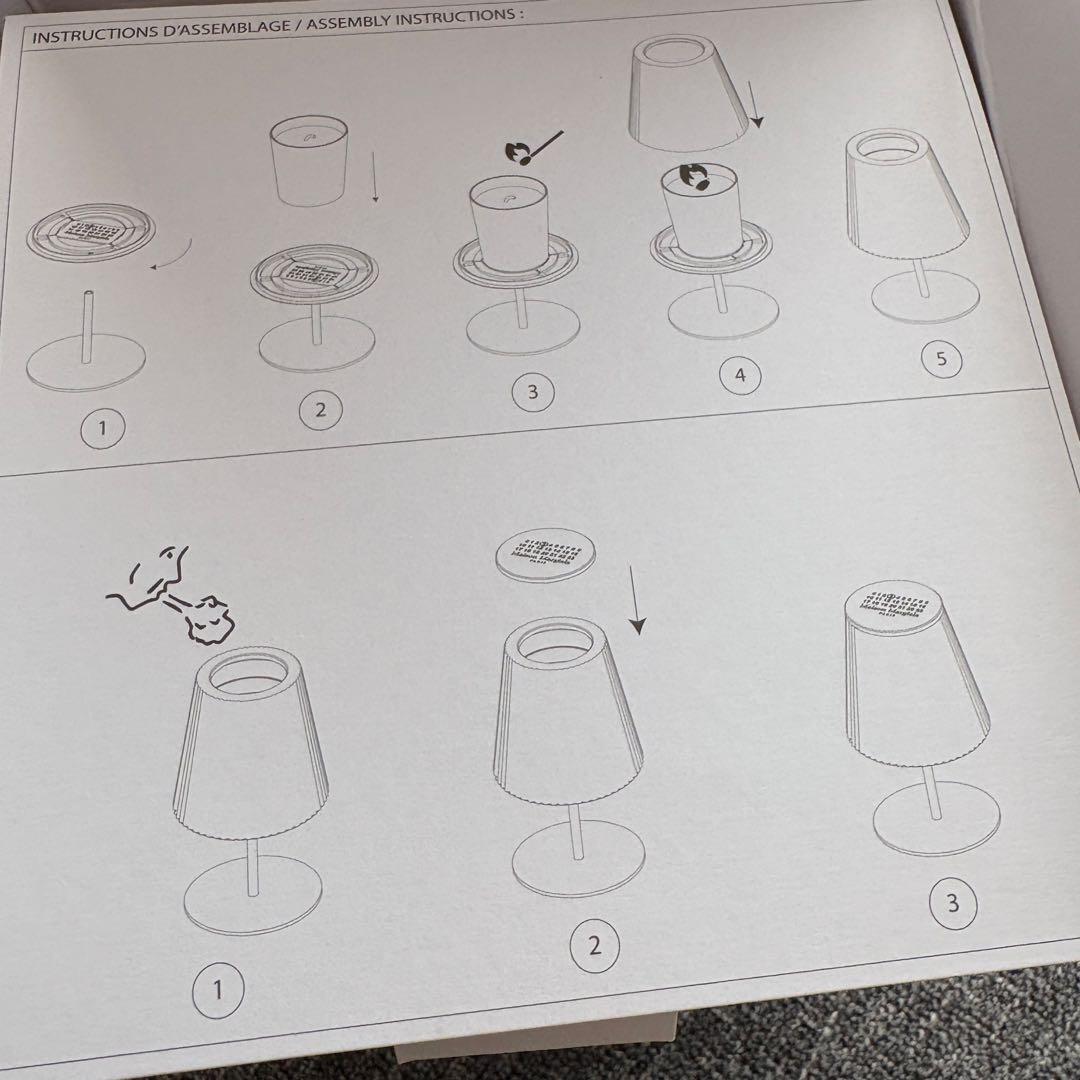 メゾン マルジェラ　レプリカ ゴールデン キャンドルホルダー 限定品