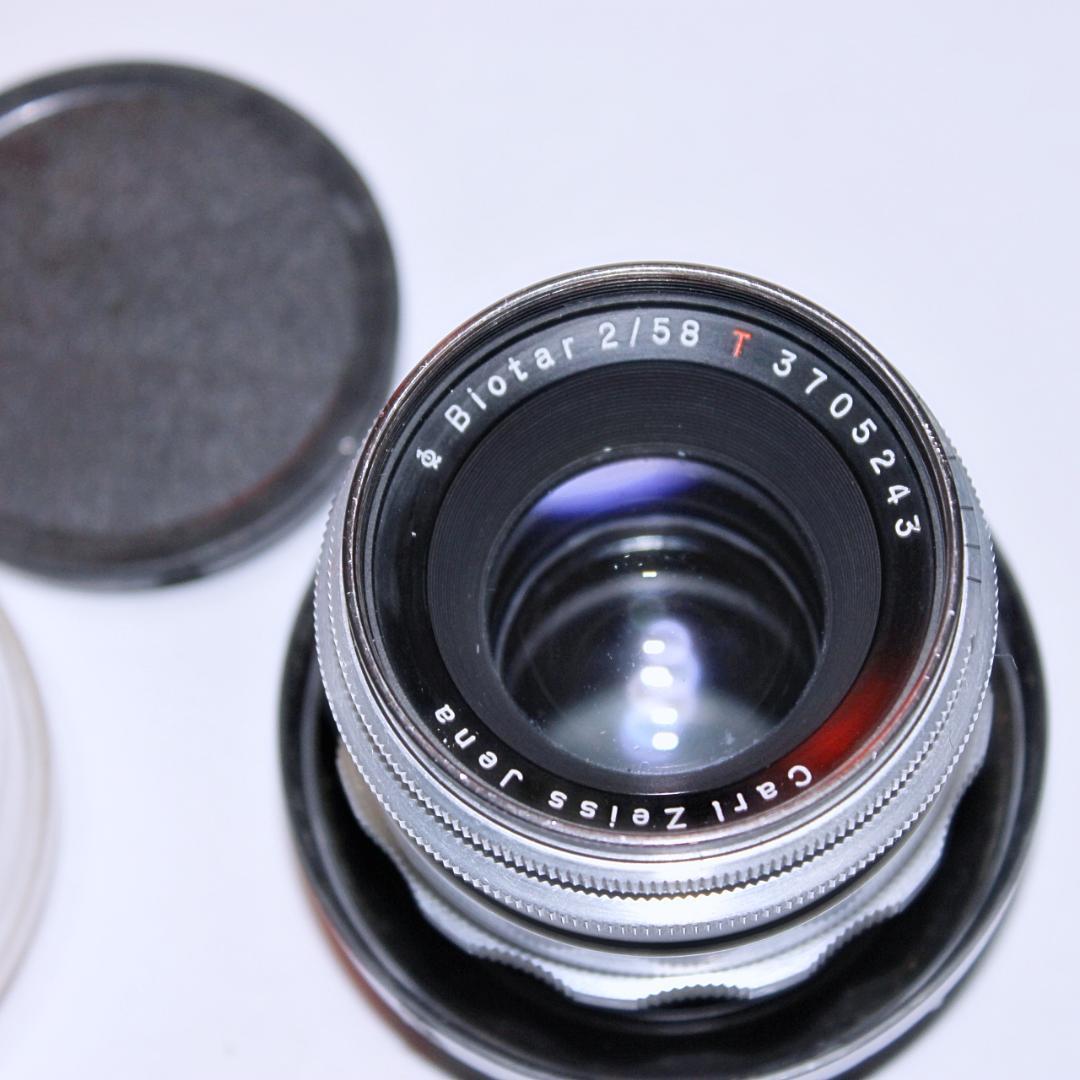 レンズ(単焦点) Carl Zeiss Jena Biotar 58mm F2