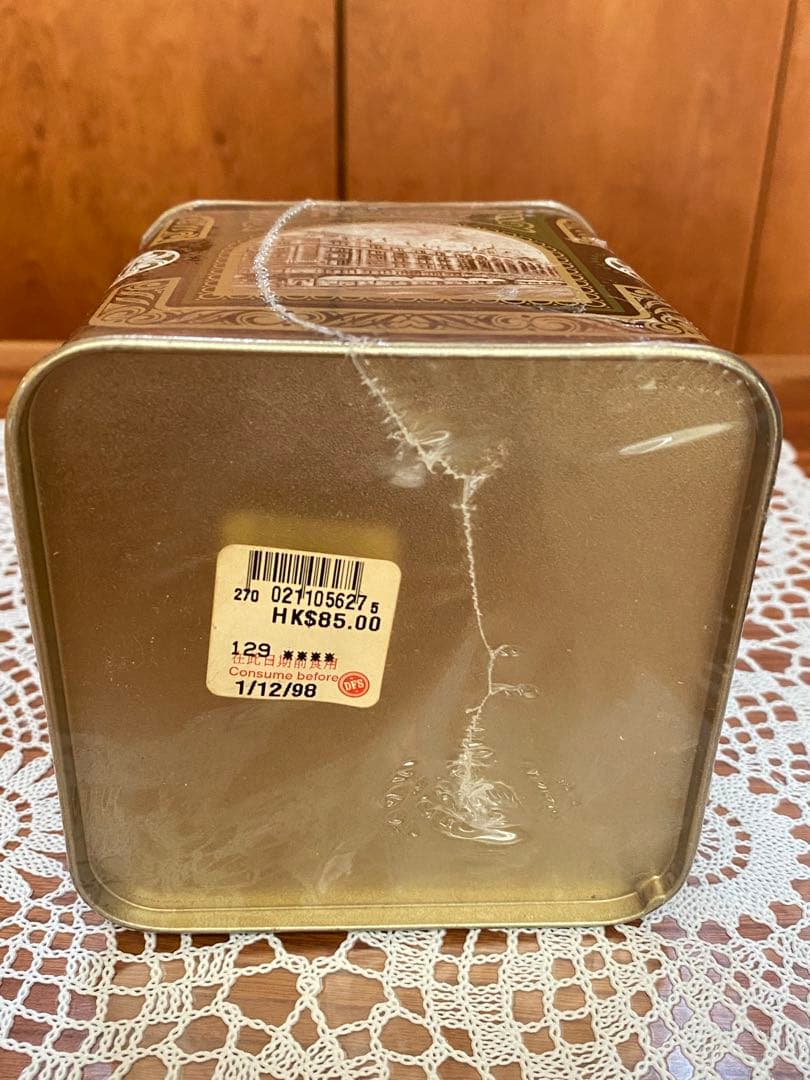 【未開封】ヴィンテージ Harrodsハロッズ紅茶缶 /ティーバッグ 1997年