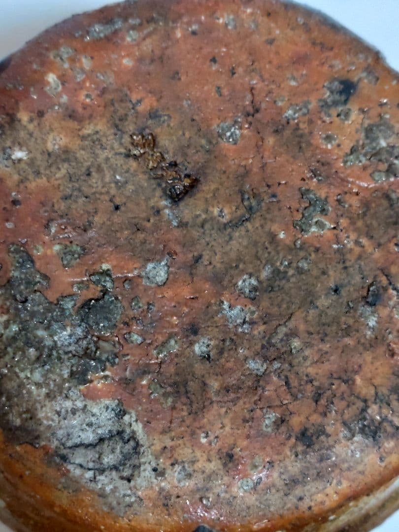 古美術　蹲型の掛け花入　置き物