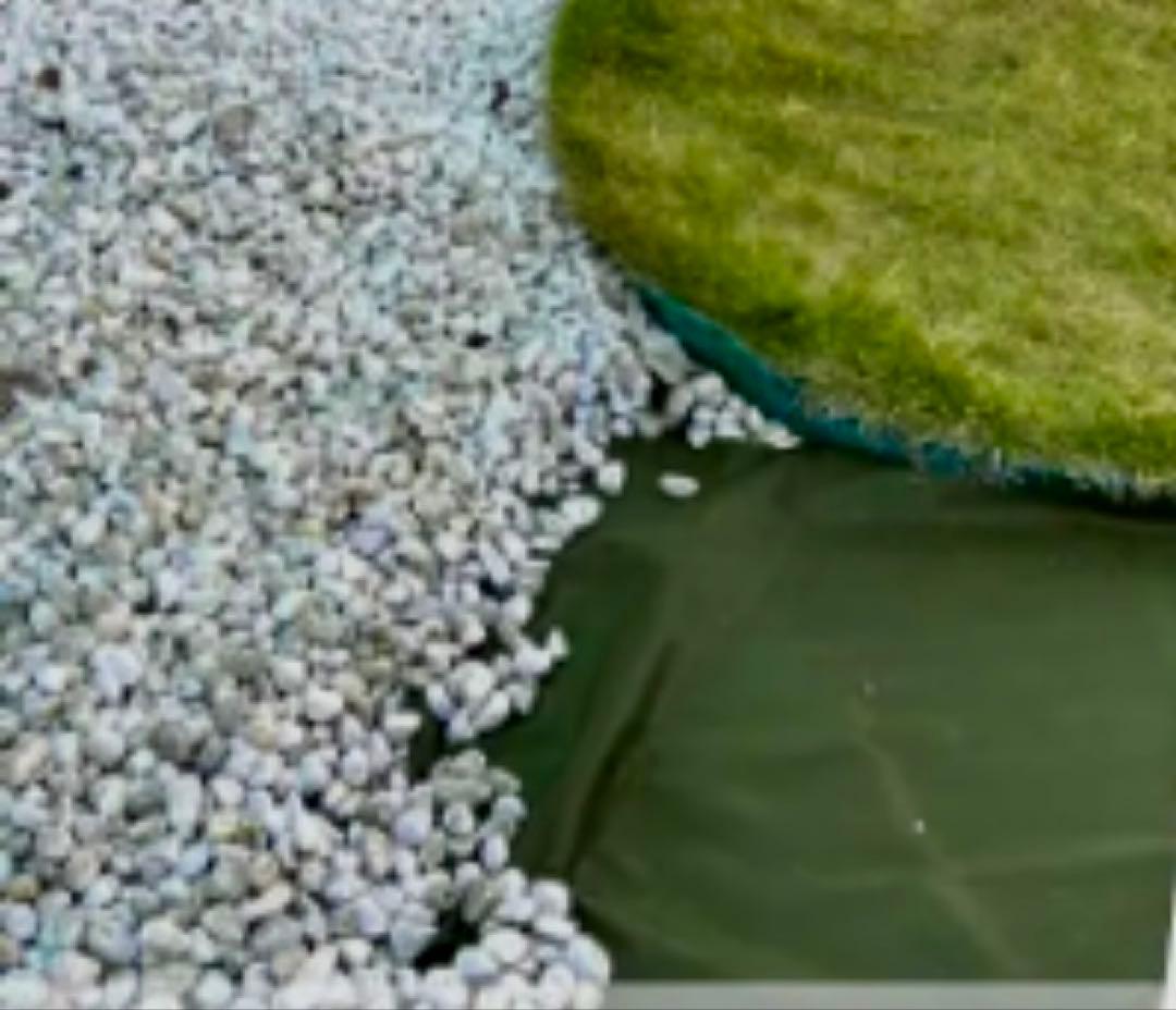 防雑草シート不織布園芸用 高透水 耐久性約８年 1m×50mピン 100本付き