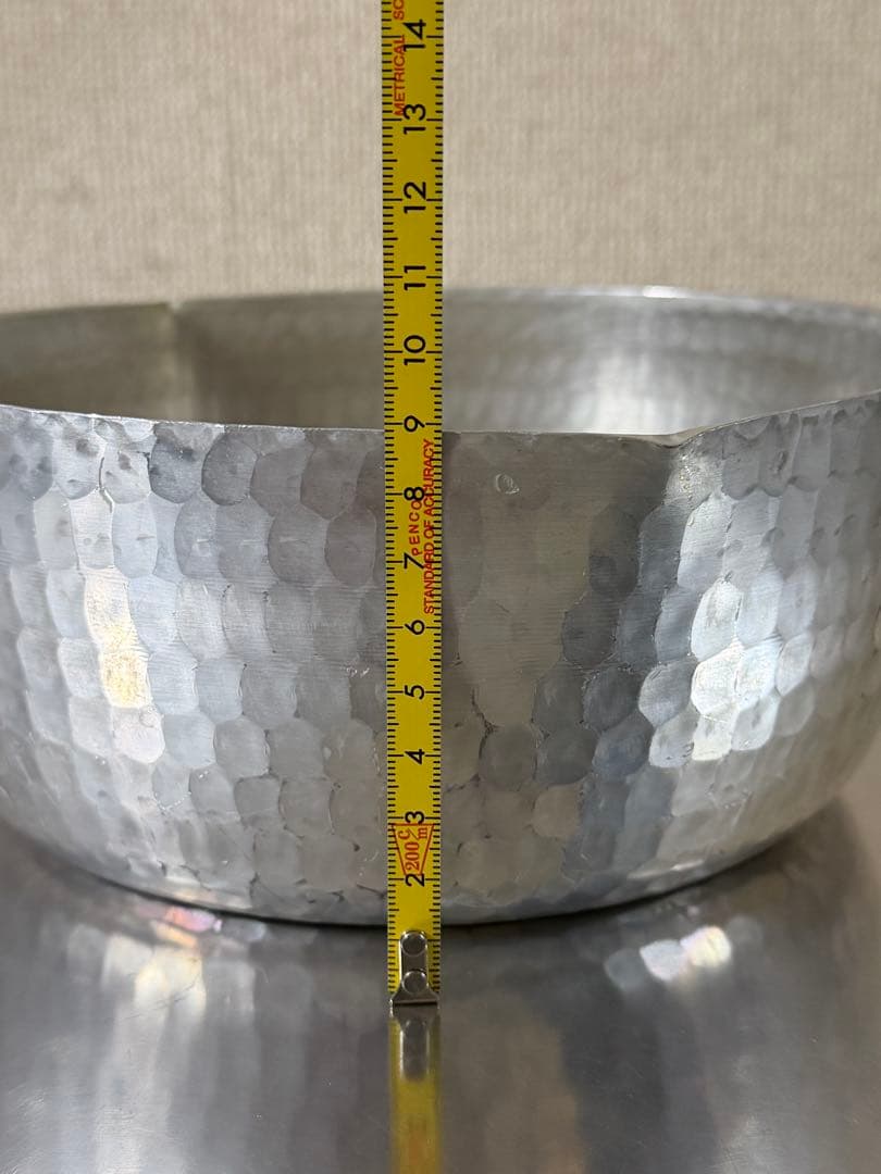 姫野作．本手打アルミ製 雪平鍋 7寸日本製 両口 釜浅商店