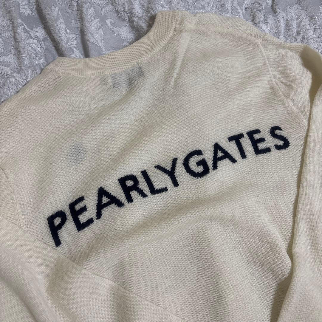 PEARY GATES ウール100％ セーター ニット 薄手 パーリーゲイツ