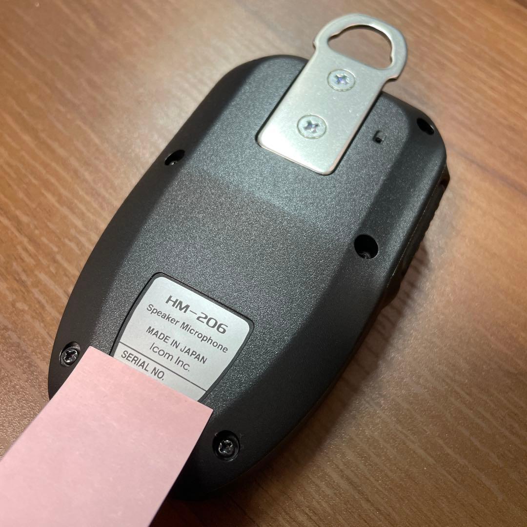アイコム HM-206 コマンドマイク