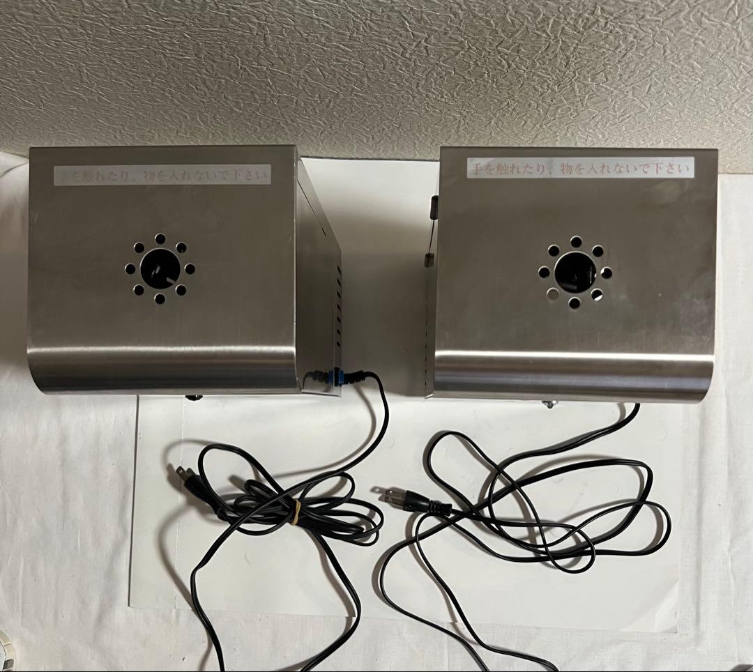 電熱蒸散式二酸化塩素ガス拡散器「とるとる」ステンレス製　(2個)