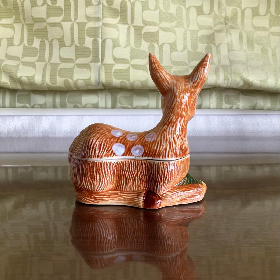 ミッシェル・コーガン　鹿　パテポット　テリーヌポット　フランス　ヴィンテージ