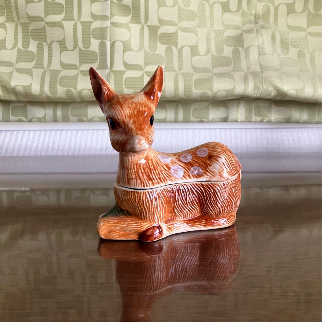 ミッシェル・コーガン　鹿　パテポット　テリーヌポット　フランス　ヴィンテージ