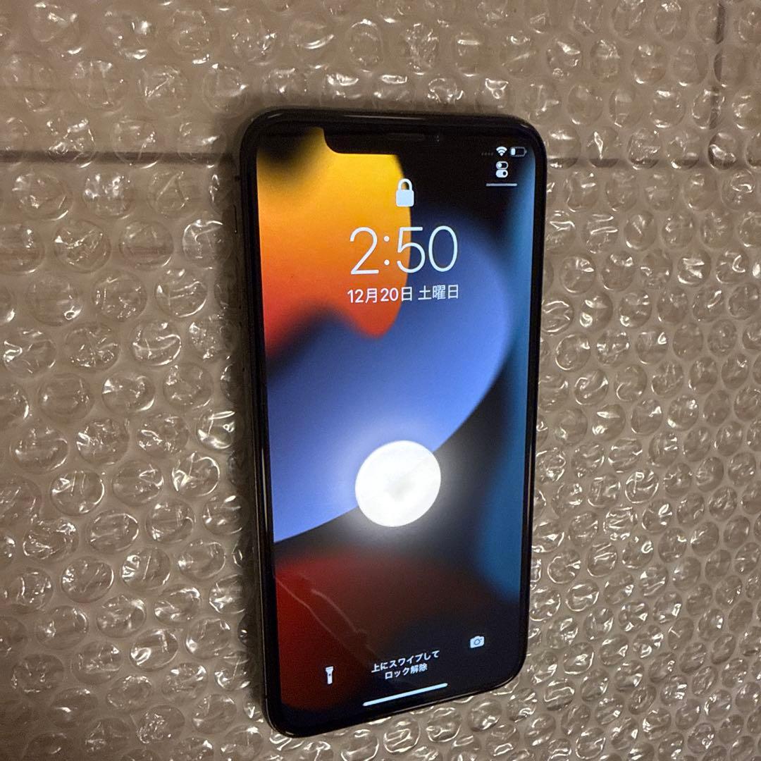 【背面割れあり】iPhoneX 256GB