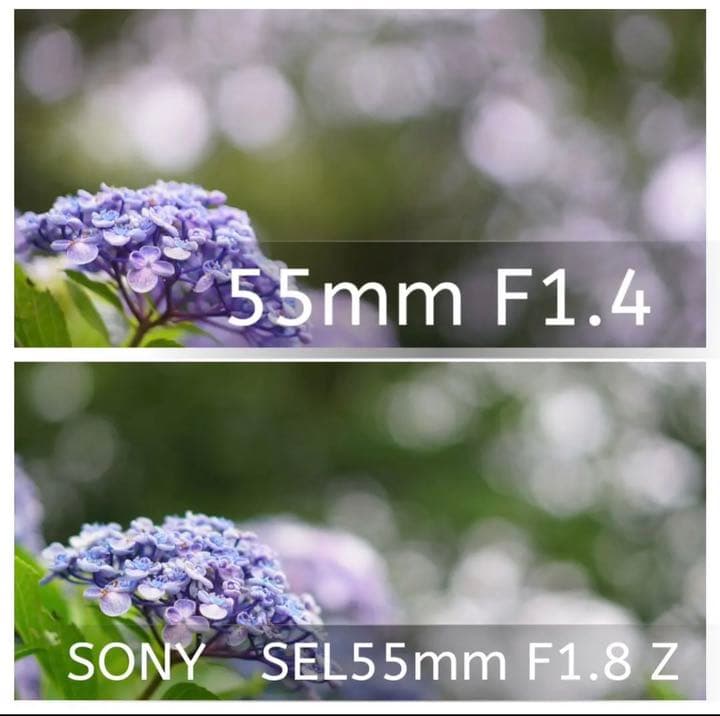 55mm F1.4 単焦点レンズ！SONYミラーレス用！サードパーティー製！！