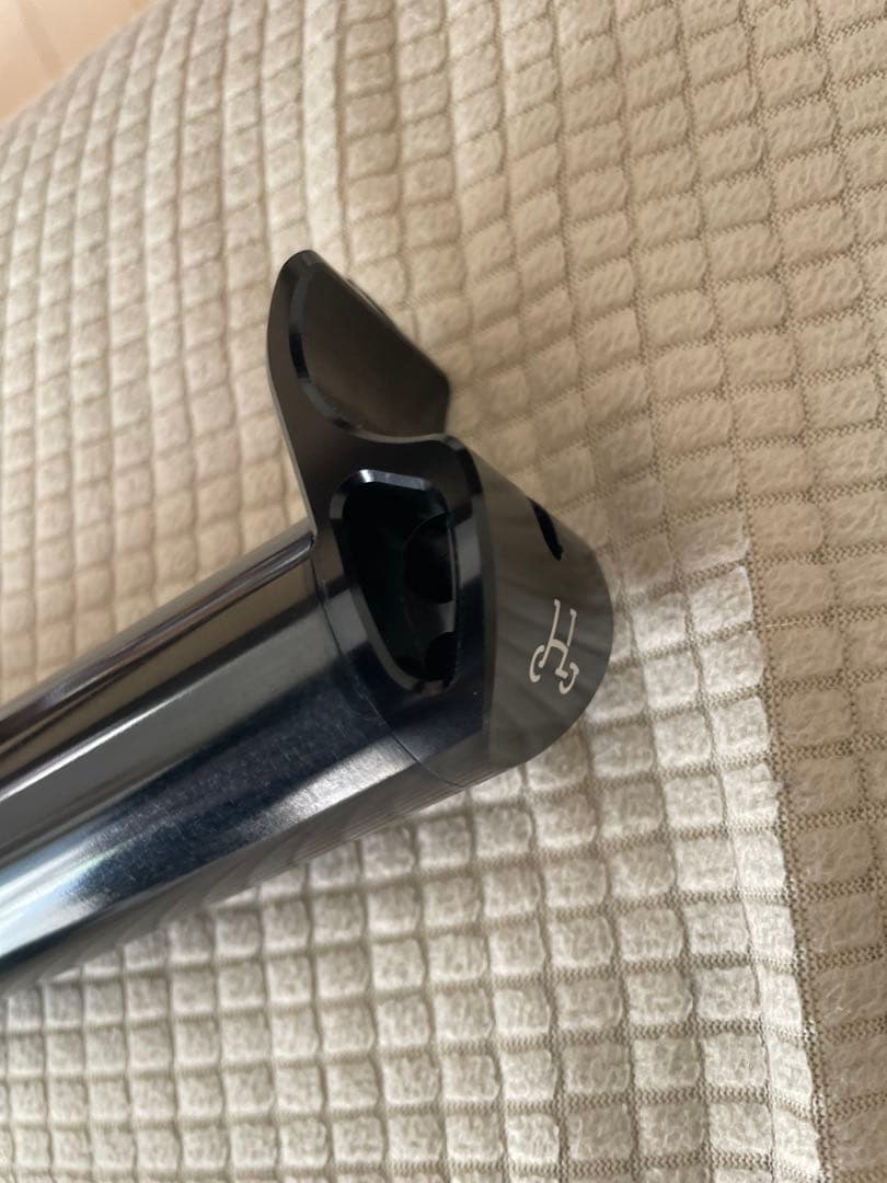 H&H チタンブラック　シートポスト　ハンドル 新品　セット　ブロンプトン