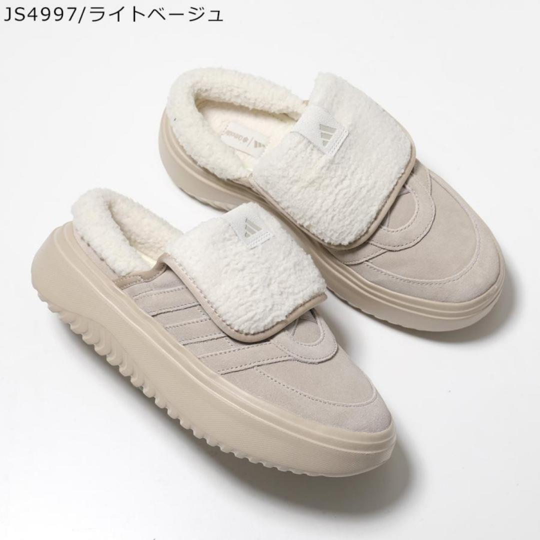 激レア✨ 韓国限定 adidas グランドコートミュール 24.5 ベージュ