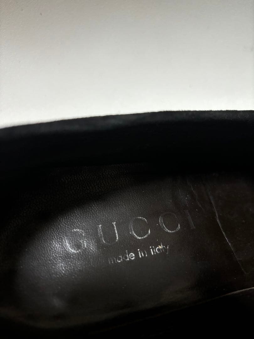 gucci グッチ　ローファー　ビットローファー　メンズ　革靴　ホースビット42