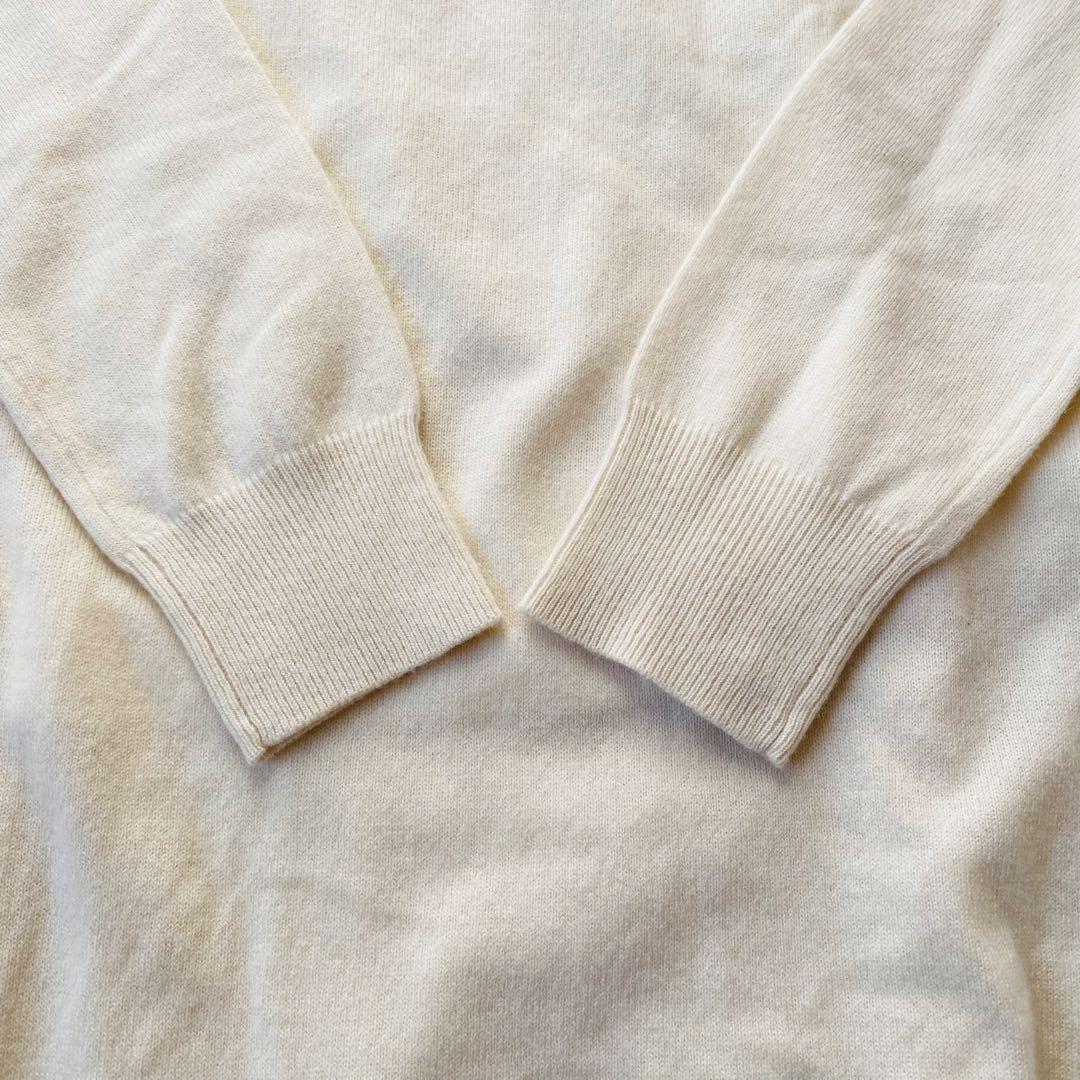 【新品未使用】モラビト　ニットワンピース　ボールチェーン装飾　カシミヤ100％