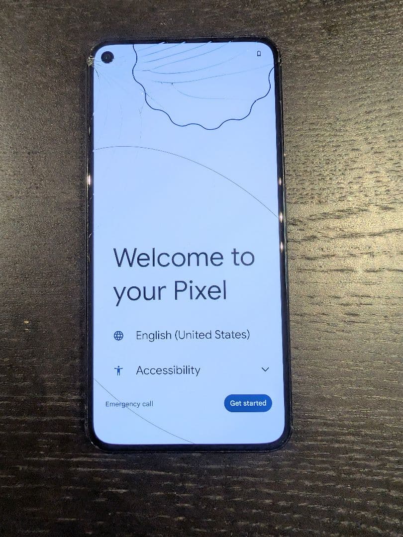 Google Pixel 5 ブラック 箱付き　ジャンク