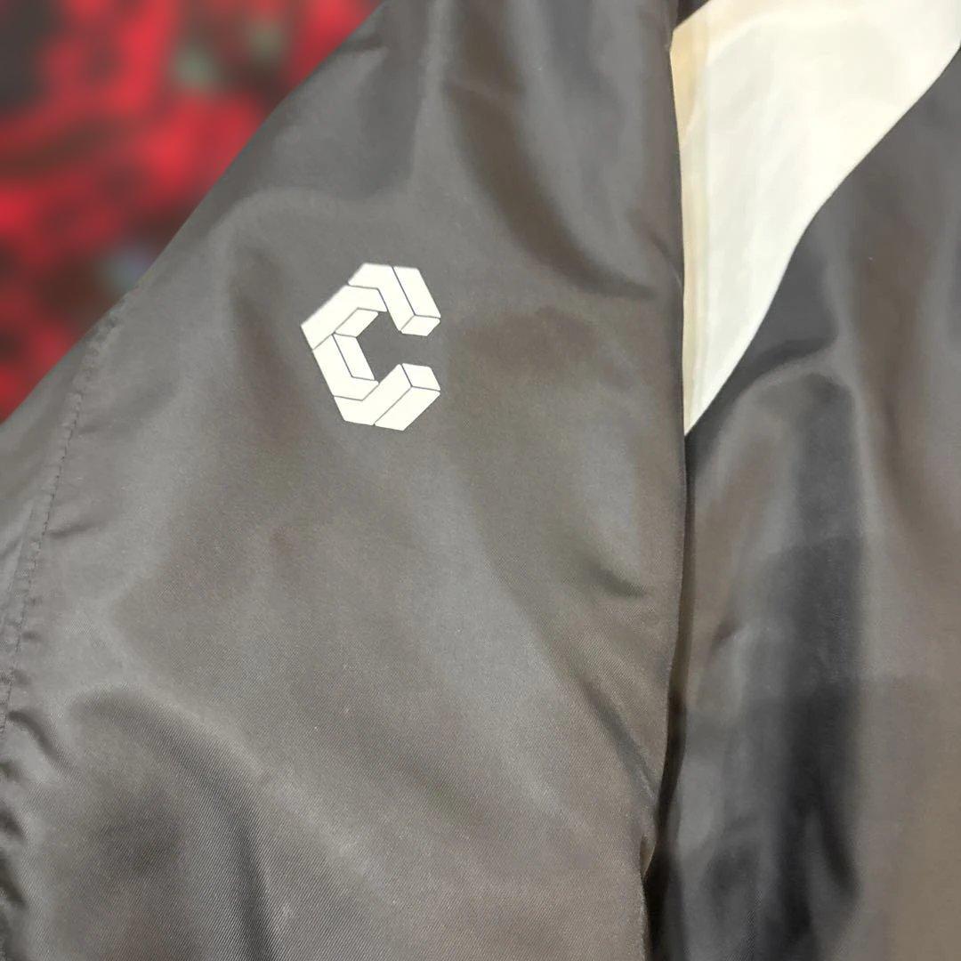 CRONOS ナイロンジャケット ブラック/ホワイト MA1 クロノス