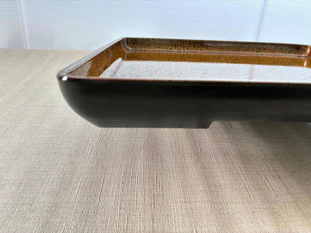 昭和レトロ 津軽塗 角膳漆器 [約35㎝] 8枚セット 和食器 業務用にも