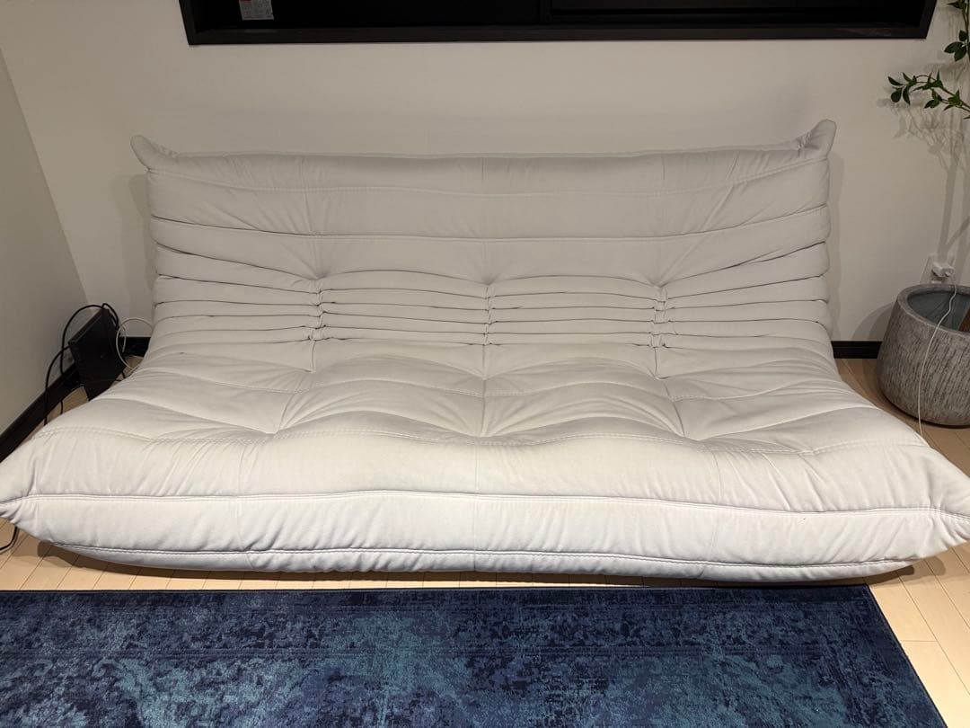 リーンロゼ トーゴ 3Pソファ Lランク　ウルトラスエード Fog 5969