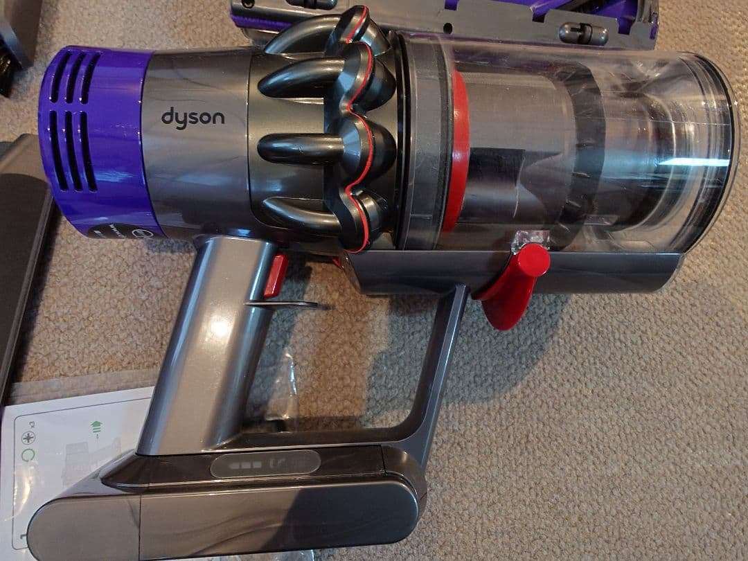 DysonダイソンV10(SV12) ジャンク品バッテリーは純正新品交換済未使用