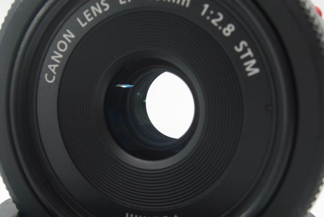 【極薄＆高画質】Canon EF 40mm F2.8 STM 神レンズ　単焦点
