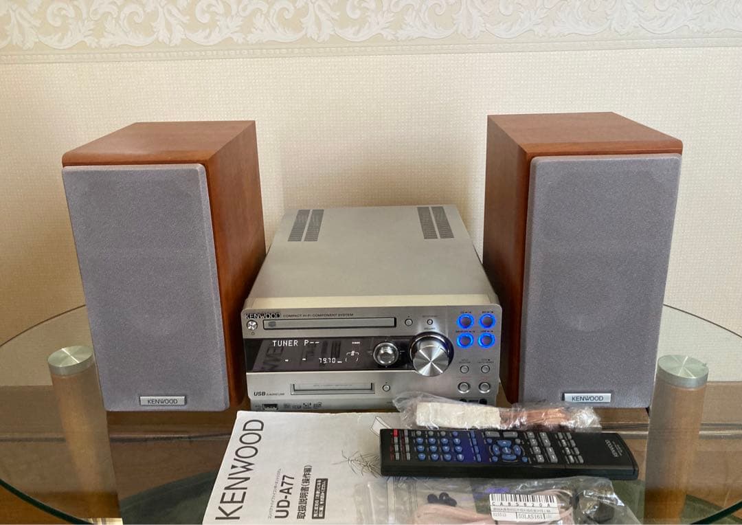上級機ケンウッドHi-Fi コンポRD-UDA77・スピカーUDA77【綺麗】