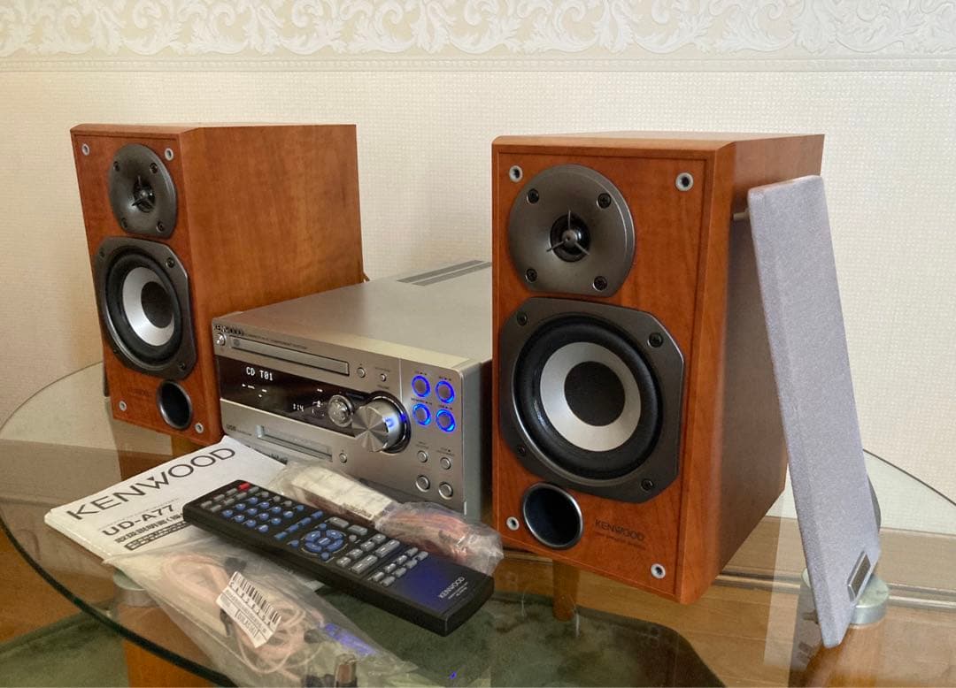 上級機ケンウッドHi-Fi コンポRD-UDA77・スピカーUDA77【綺麗】