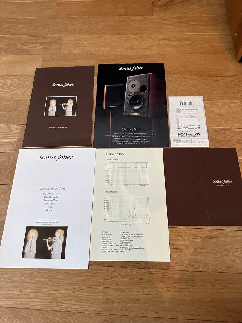 テ*ル様 Sonus faber Concertino スピーカー